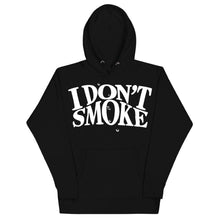 Load image into Gallery viewer, I DON’T SMOKE® Classic Black Hoodie
